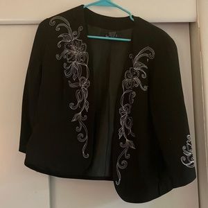 Vintage Wide Cropped Sleeve Bolero Jacket